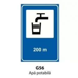 Apa potabila, Indicator rutier | Semn de circulatie