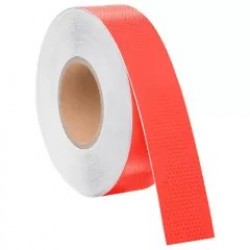 Banda adeziva reflectorizanta pentru autovehicule, rosu, 5cm x 50m