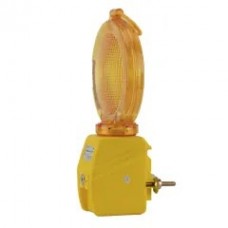 Lampă semnalizare lucrări, sistem antifurt, lumină intermitentă galbenă, FĂRĂ BATERIE