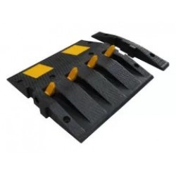 Limitator de viteza cu tepi metalici, pentru sens unic