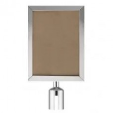 Panou A4 pentru stalpi de ghidare cu banda retractabila (YB03 - YB03A)