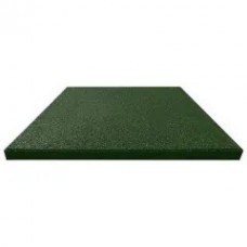 Pavele, Dale de cauciuc, 2cm, 50cm x 50cm, Verde inchis