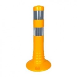Stalp galben din cauciuc inaltime 45cm, TPU
