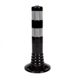 Stalp negru din cauciuc inaltime 45cm, TPU