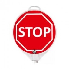 Stop, indicator rutier din plastic PPC, reflectorizant, Ø 38cm